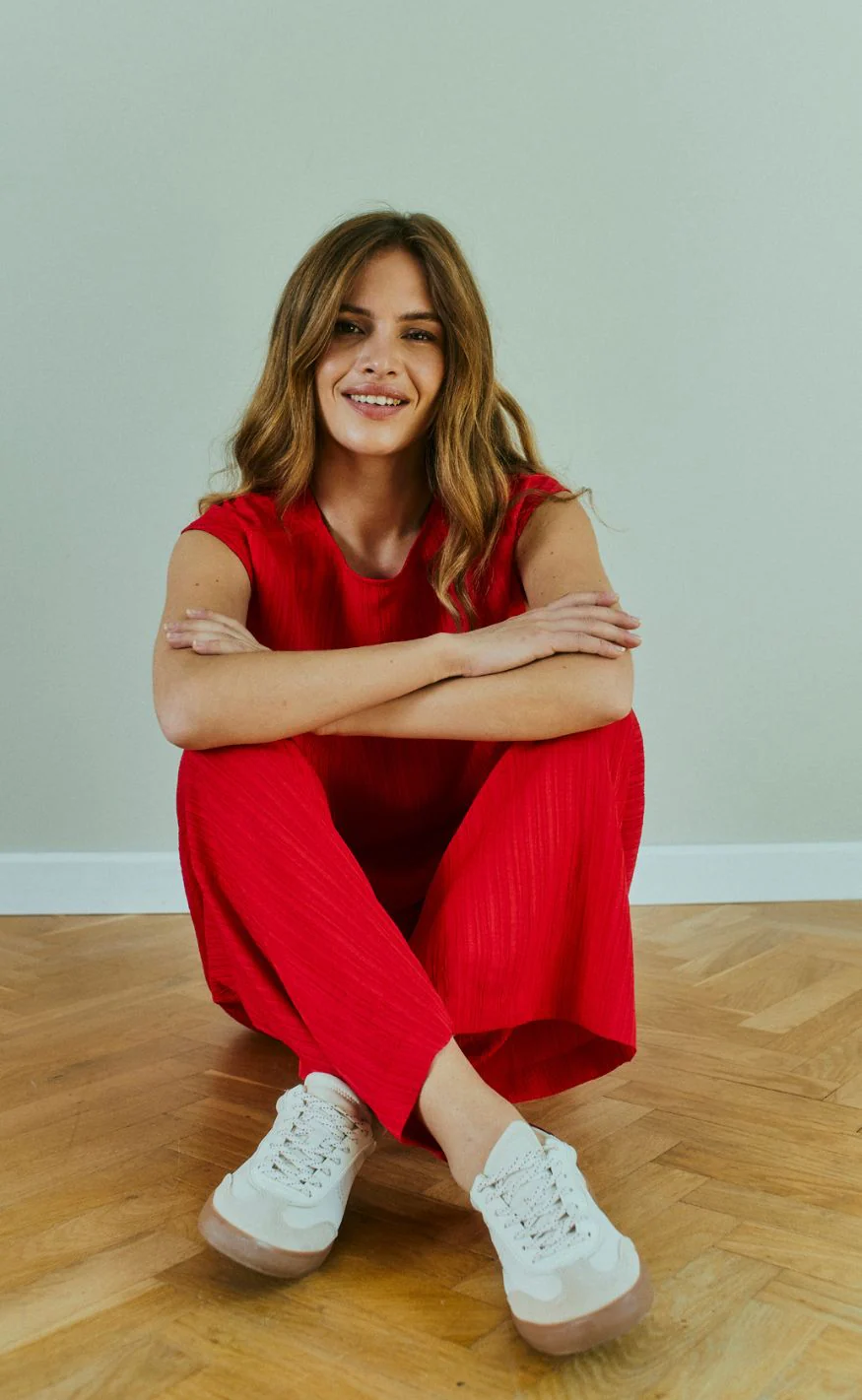 Freequent Bluse - Grsvalse - True Red - Image 7