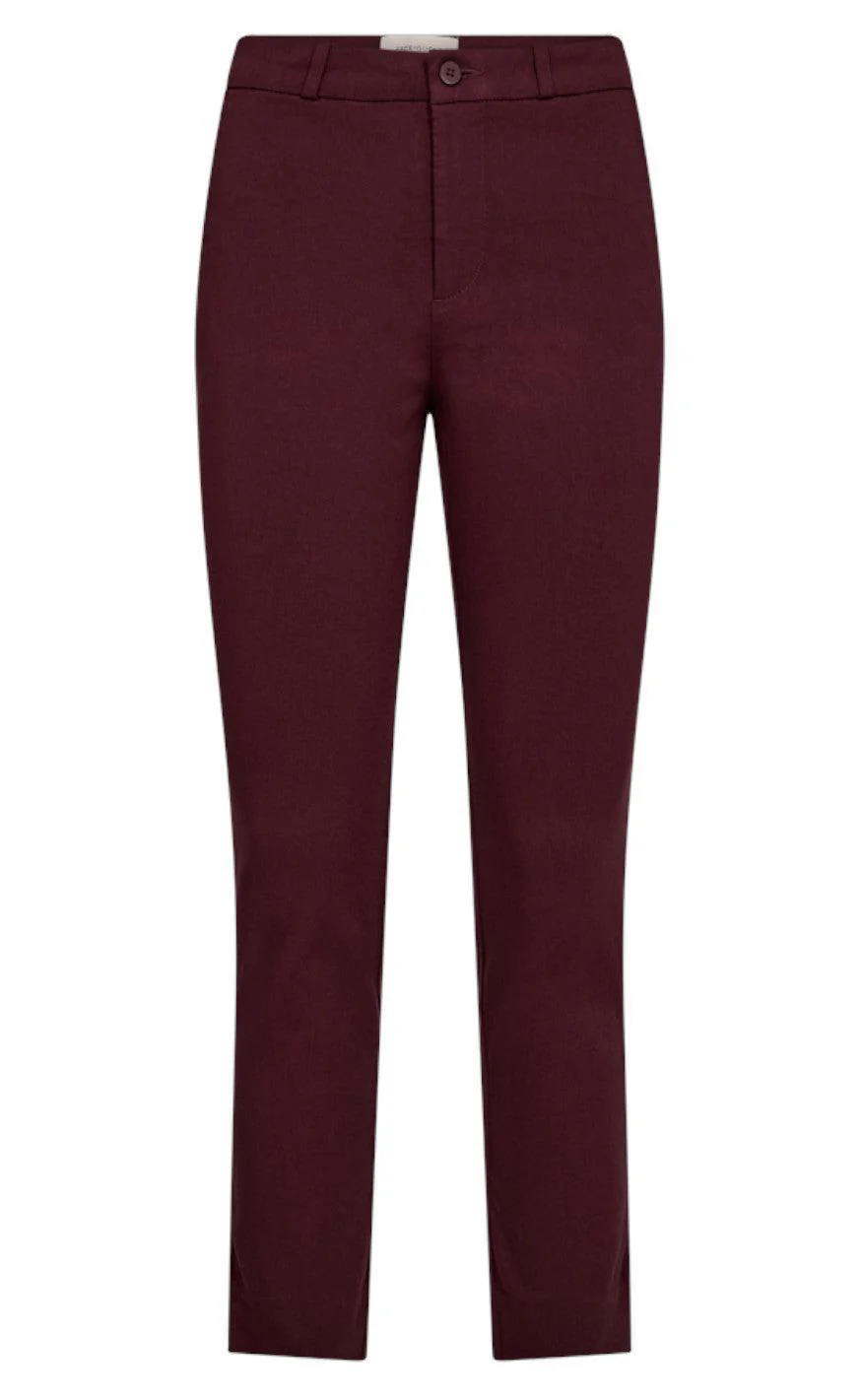 Freequent Bukser - Solvej Ankle - Port Royale