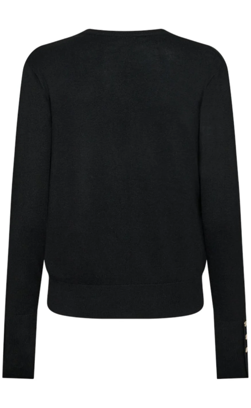 Freequent Cardigan - Katie V - Black - Image 2