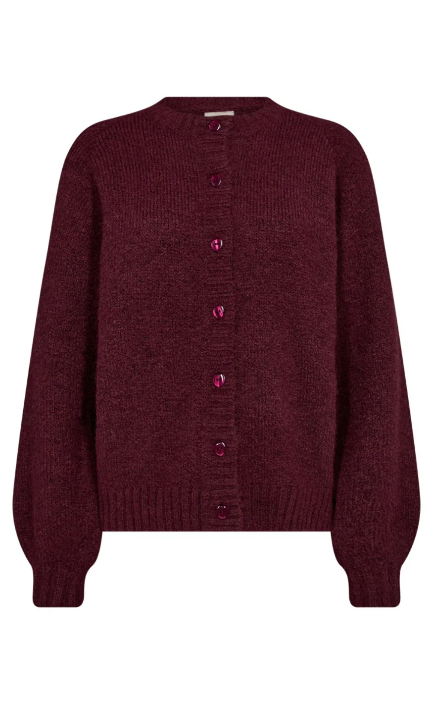 Freequent Cardigan - Louisa - Port Royale Melange