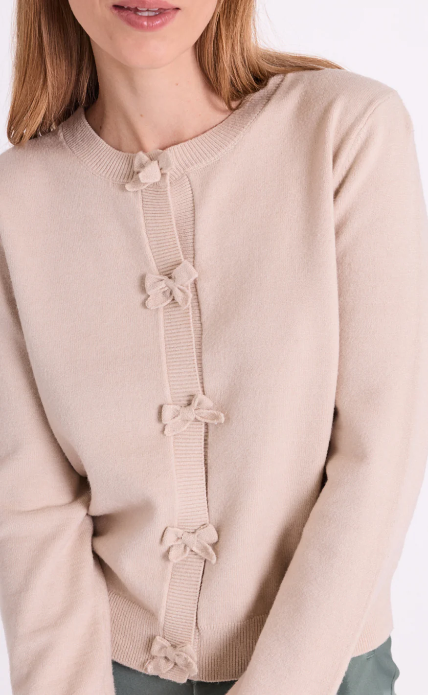 Freequent Cardigan - Tessa - Moonbeam - Image 2