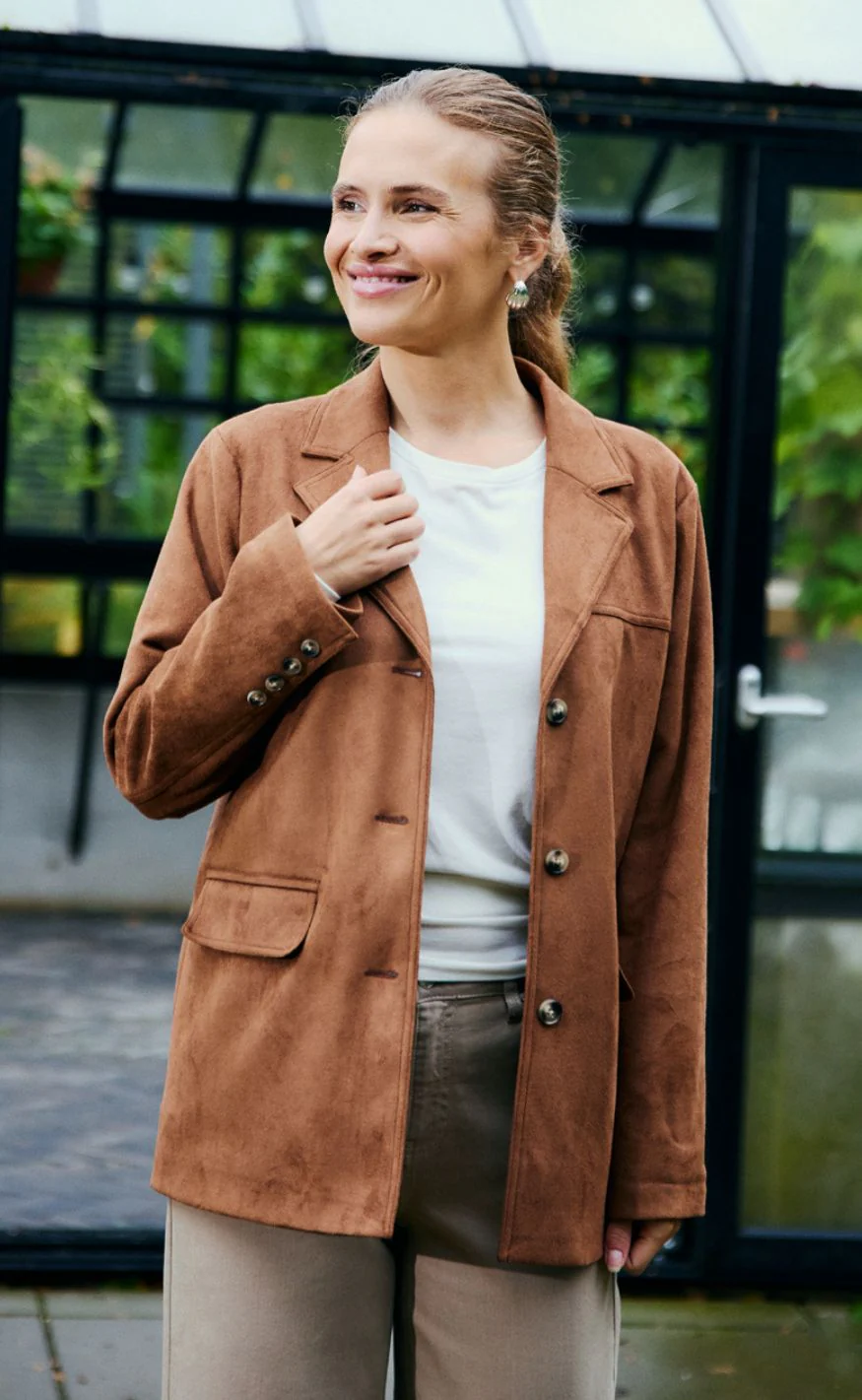 Freequent Jakke - Tijanna - Trush - Image 3