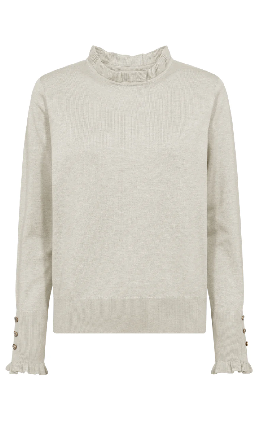 Freequent Pullover - Katie Frill - Moonbeam Melange