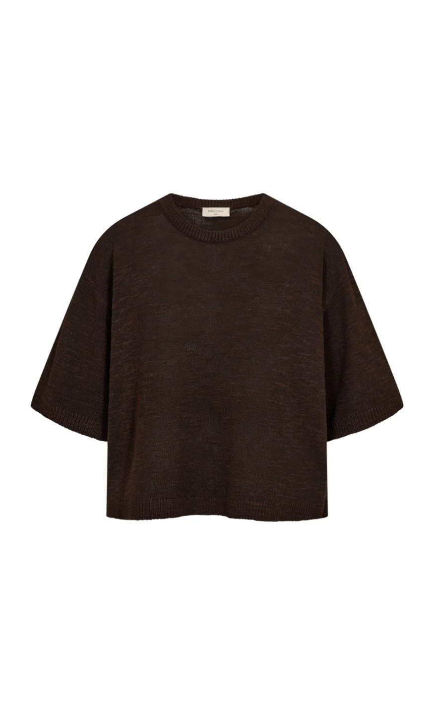 Freequent Pullover - Vicki - Coffee Bean