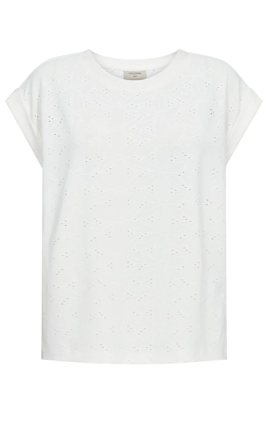 Freequent T-shirt - Blond - Off-white