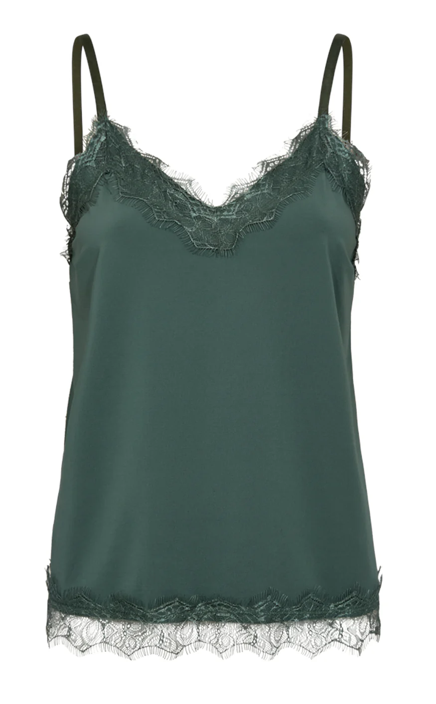 Freequent Top - Bicco Strap - Dark Forest