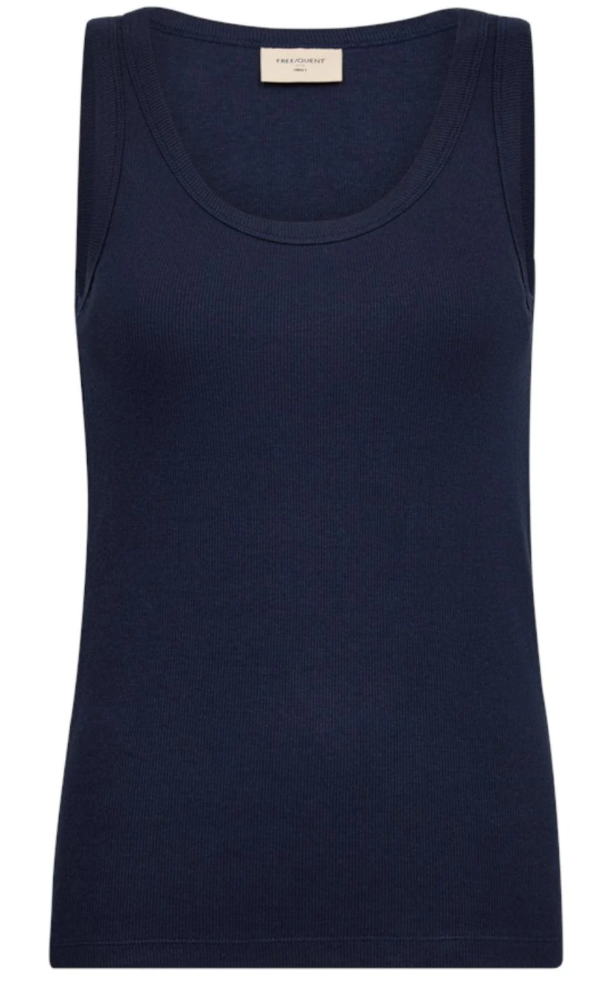 Freequent Top - Hi - Navy Blazer