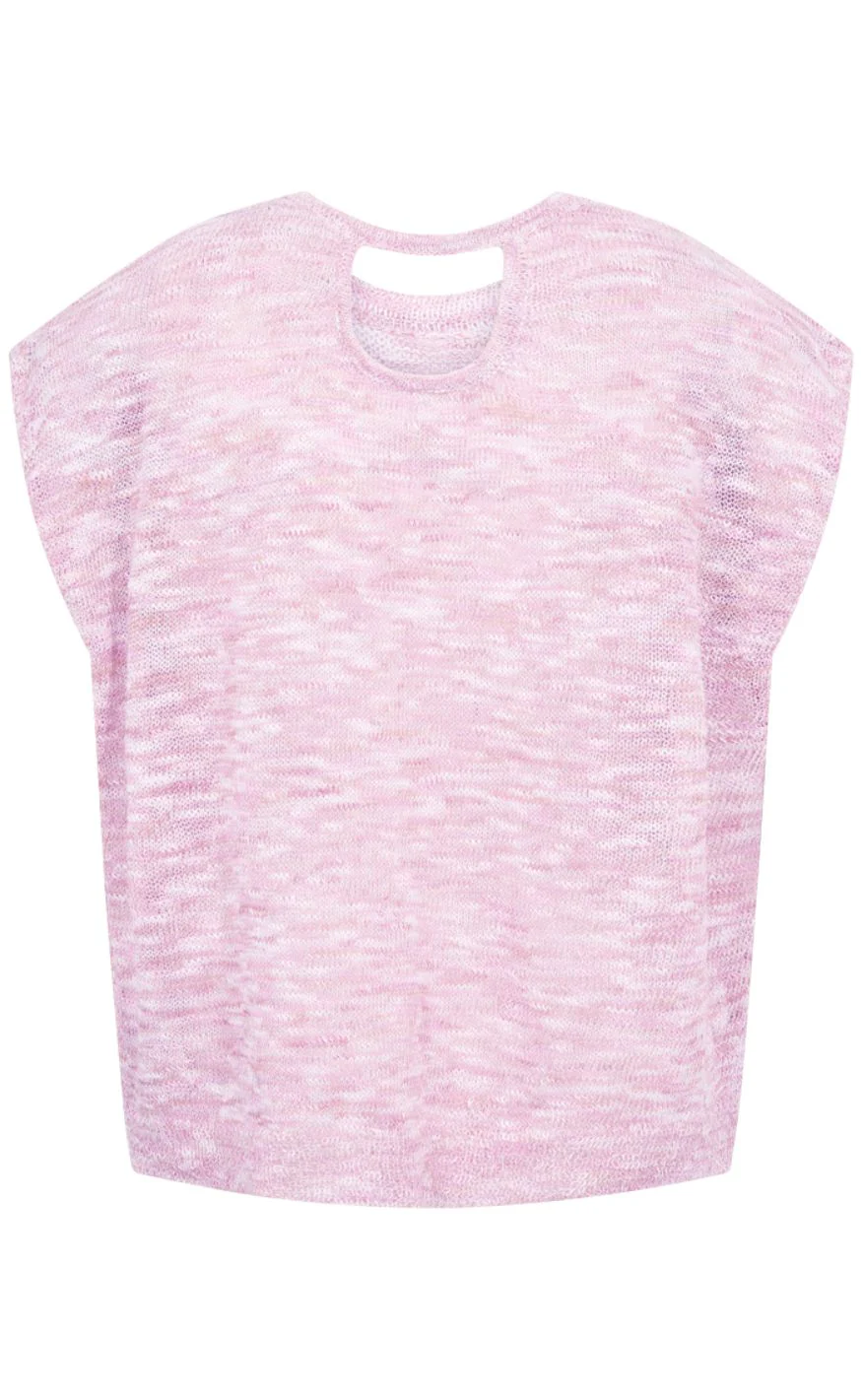Freequent Top - Valter - Ballerina w. Brilliant White - Image 3