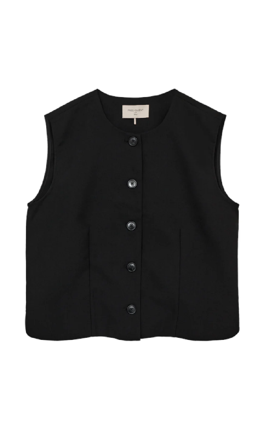 Freequent Vest - Maeve - Black - Image 2
