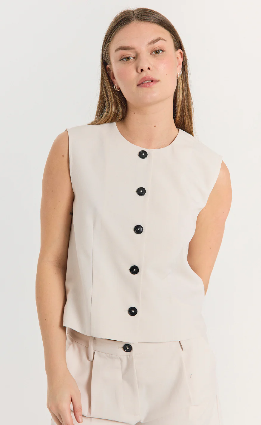 Freequent Vest - Maeve - Moonbeam - Image 5