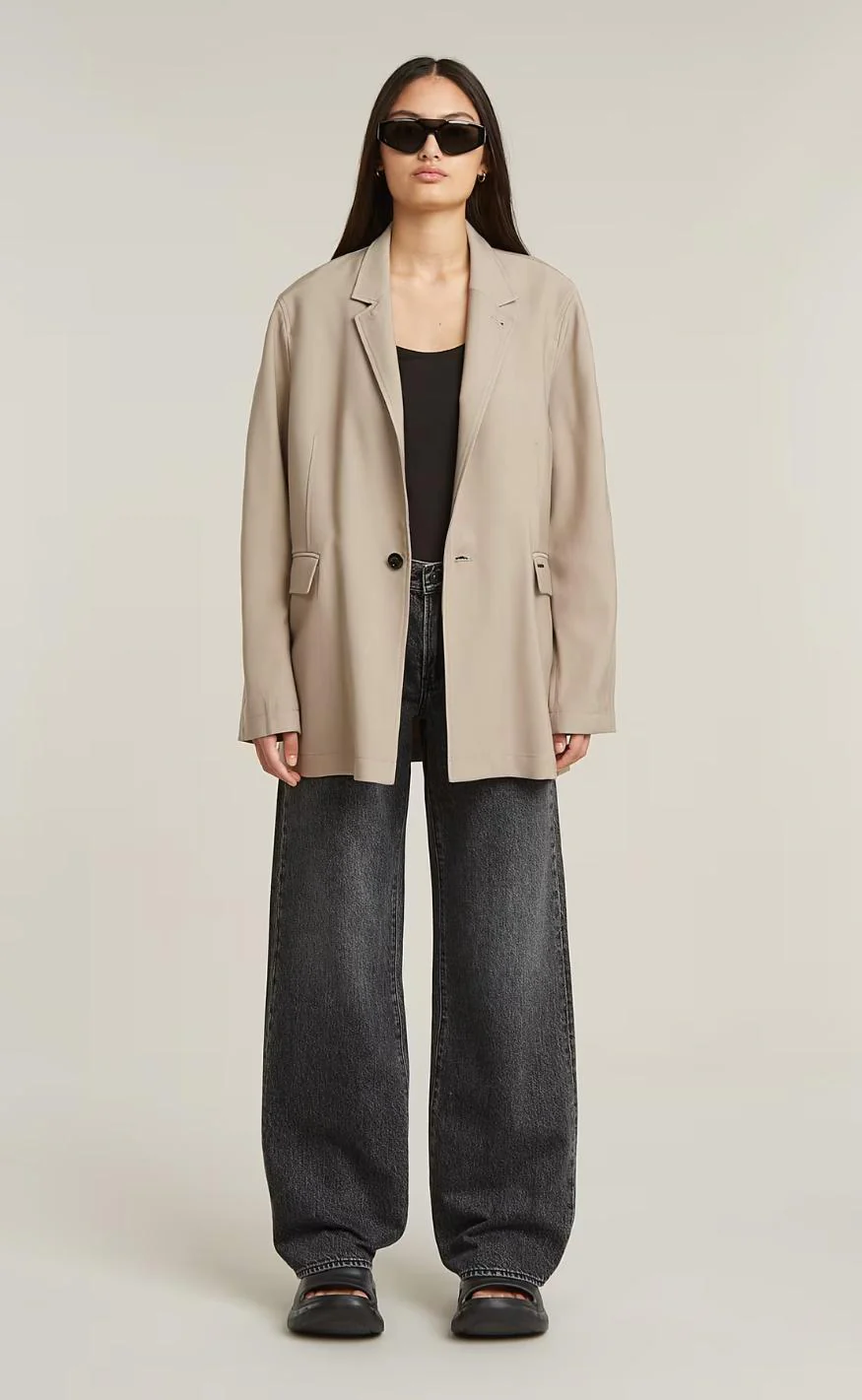 G-STAR Bukser - Judee Loose - Faded Eolith Grey - Image 5