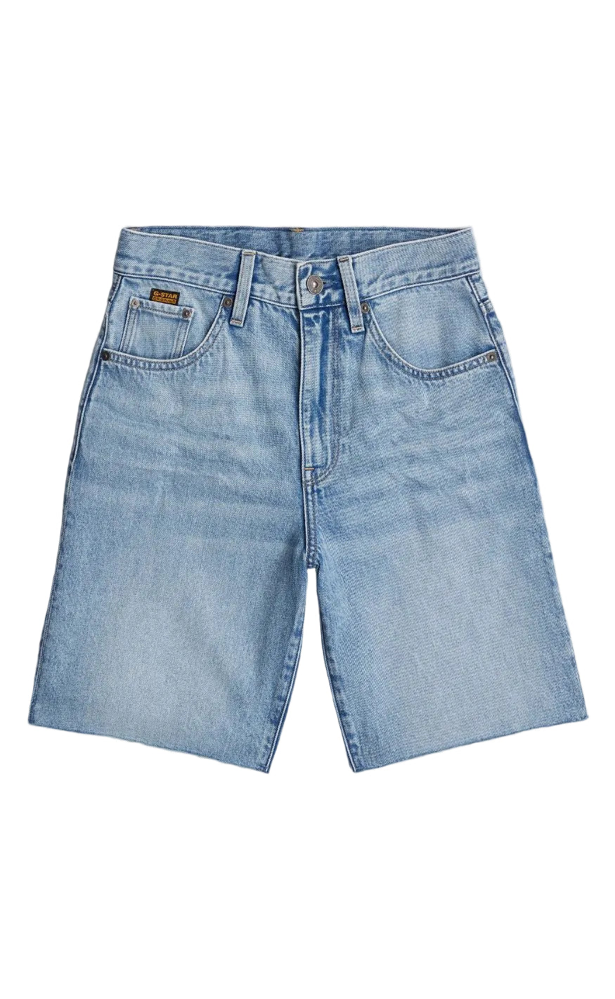 G-STAR Shorts - Viktoria Bermuda wmn - Sun Fade Blue Cape - Image 4