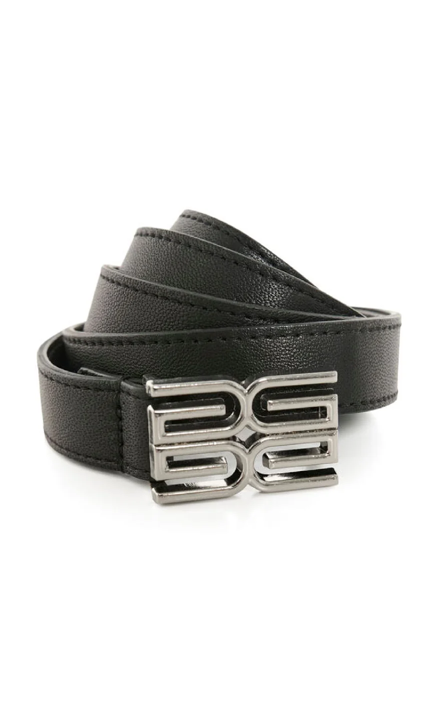 Gestuz Bælte - Zava Logo - Black - Image 2