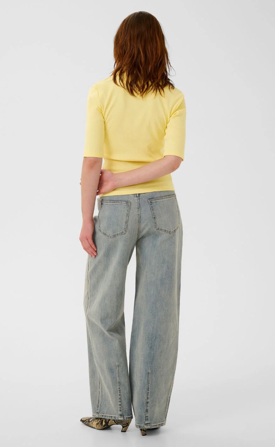 Gestuz Bluse - Drew Polo - French Vanilla - Image 3