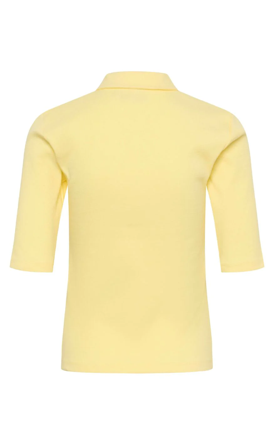 Gestuz Bluse - Drew Polo - French Vanilla - Image 4