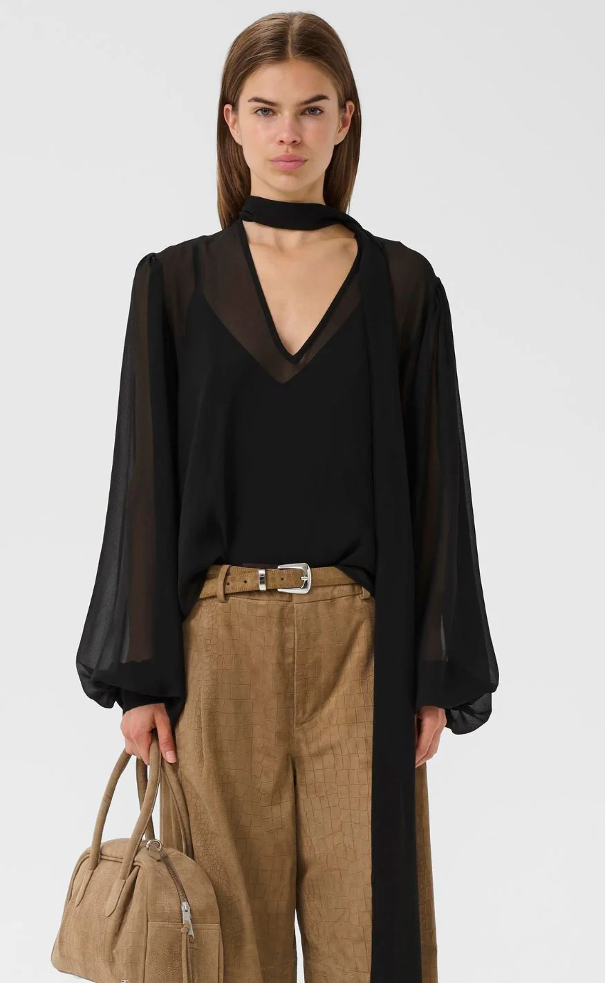 Gestuz Bluse - Zurina - Black - Image 2