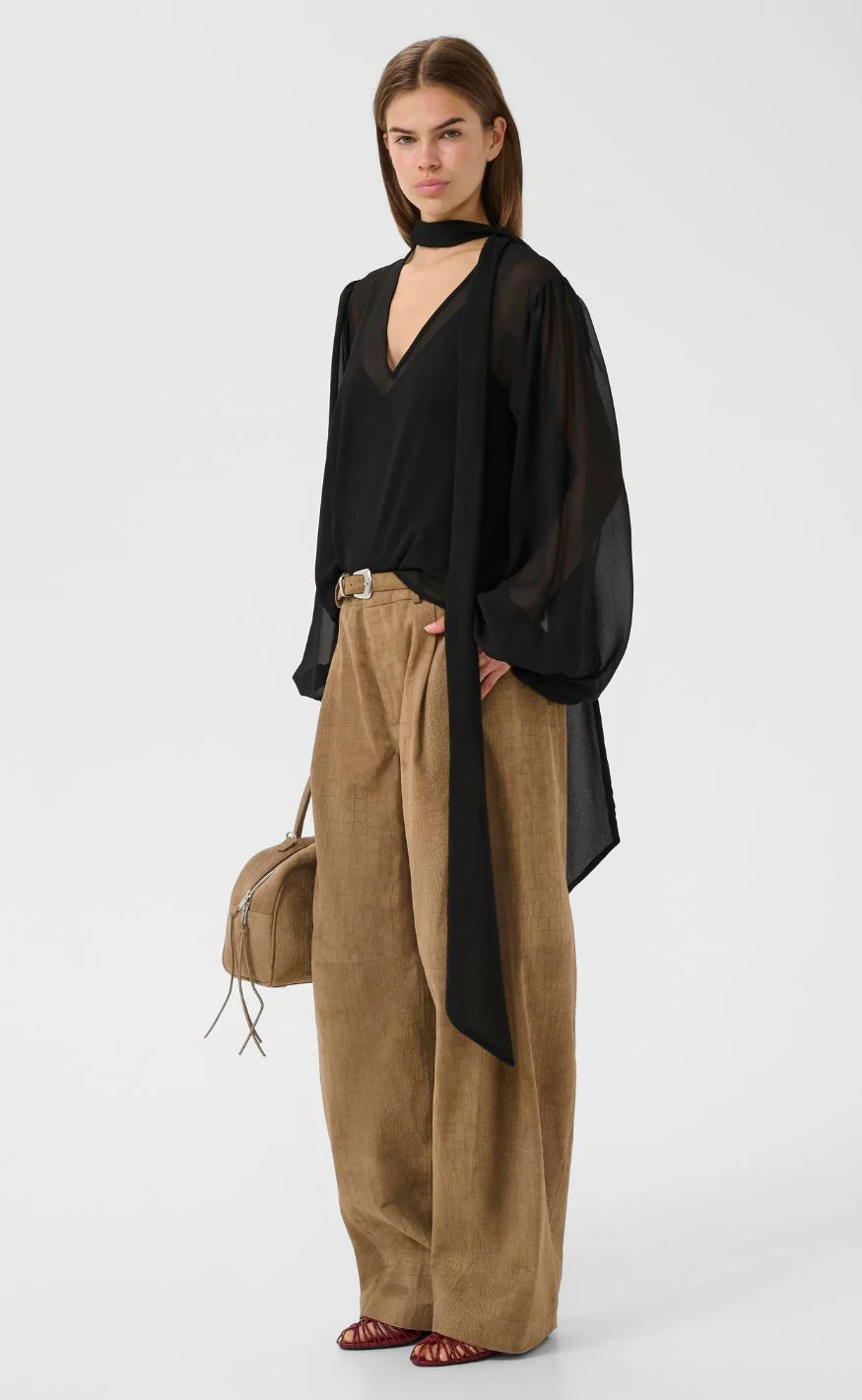 Gestuz Bluse - Zurina - Black - Image 6