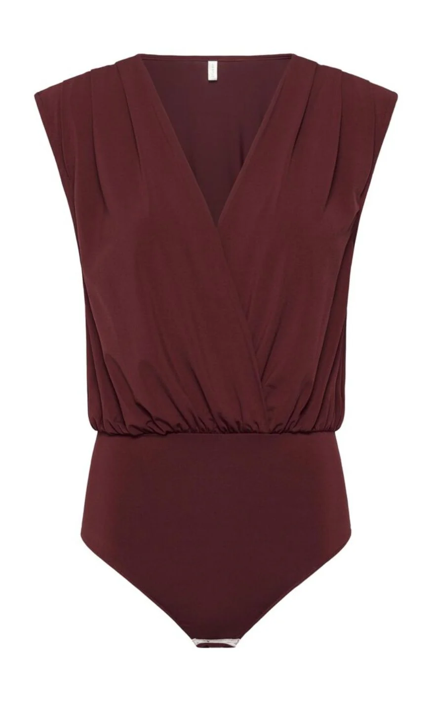 Gestuz Bodystocking - Nadie - Cabernet