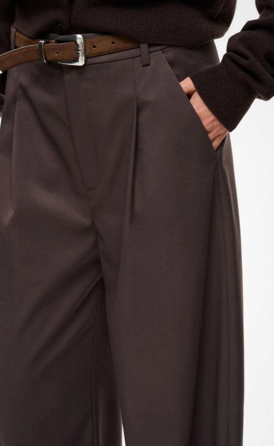 Gestuz Bukser - Callia MW Barrel - Deep Plum - Image 4