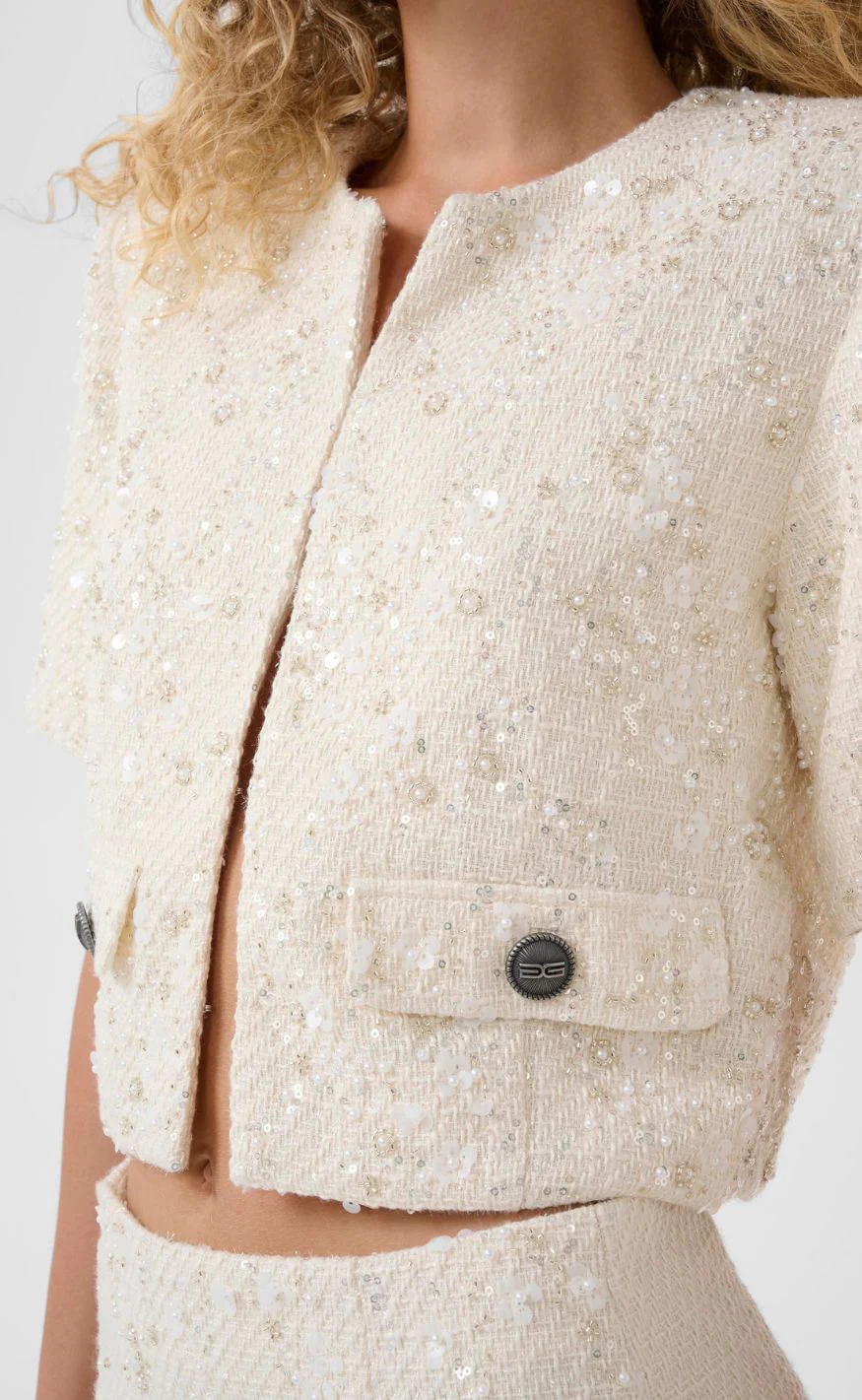 Gestuz Jakke - Chanaya - Off White Pearls - Image 2