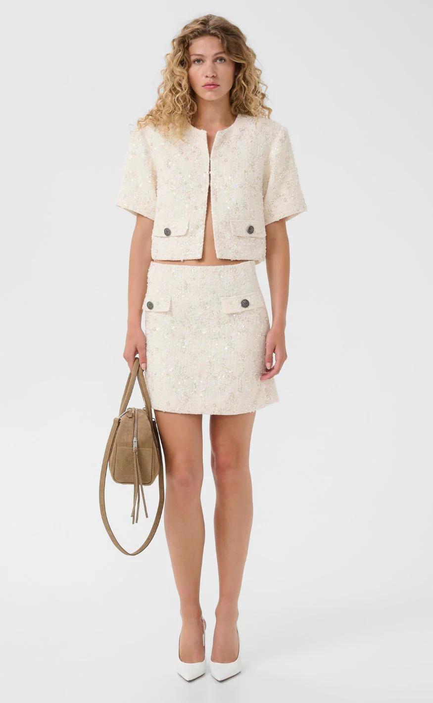 Gestuz Jakke - Chanaya - Off White Pearls - Image 7
