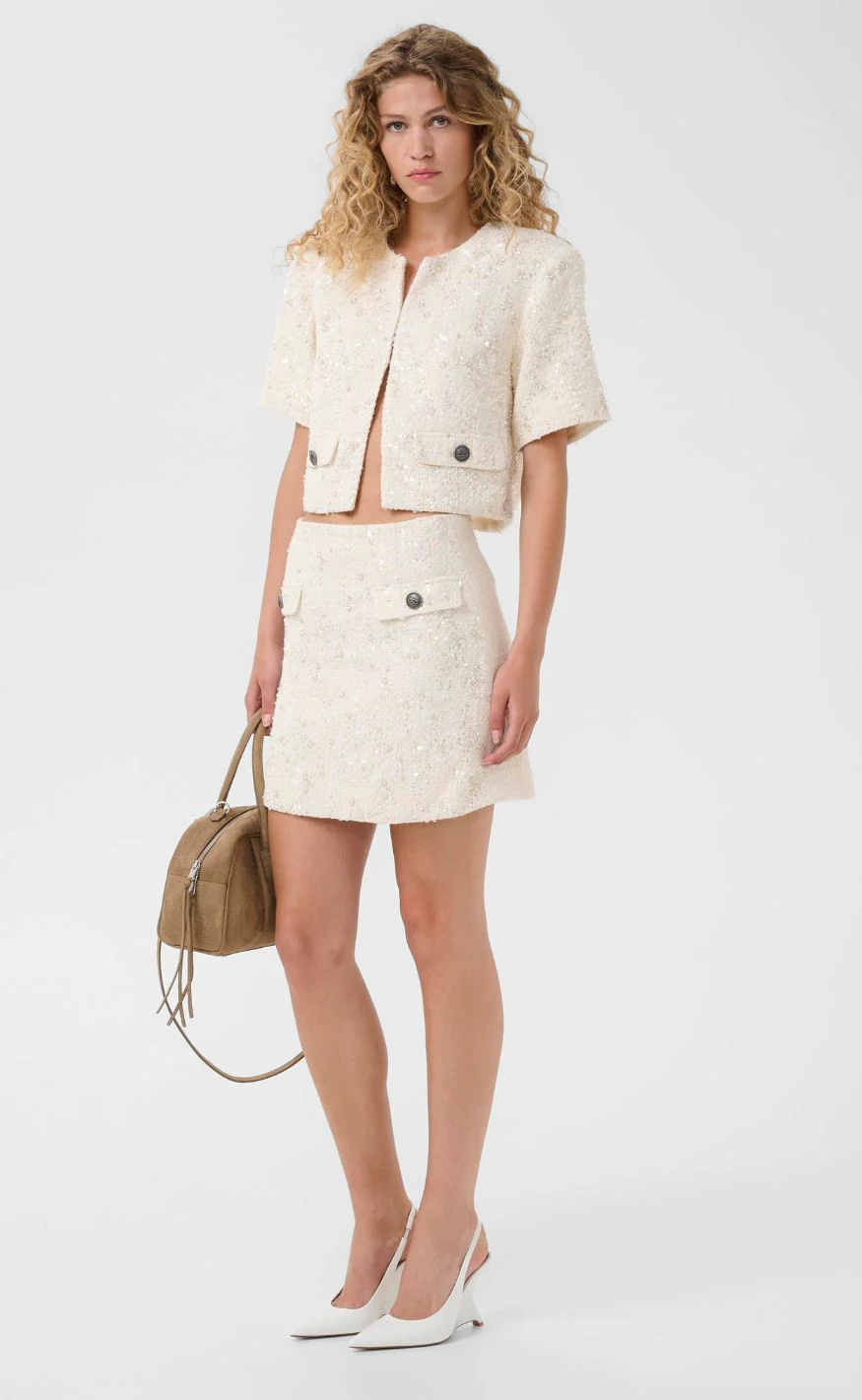 Gestuz Jakke - Chanaya - Off White Pearls - Image 8