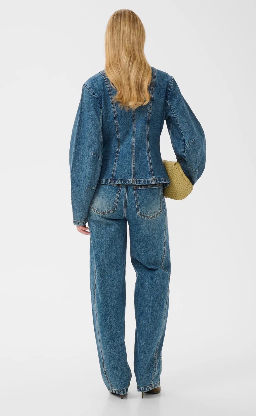Gestuz Jakke - Melu - Classic Mid Blue Wash - Image 5
