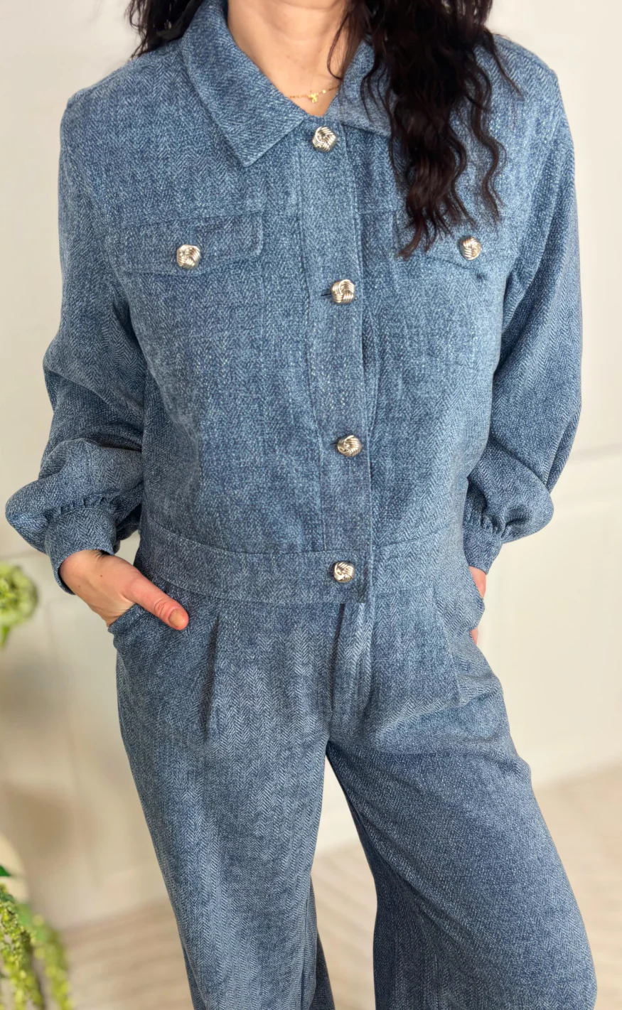 Gestuz Jakke - Vally - Denim Blue - Image 7