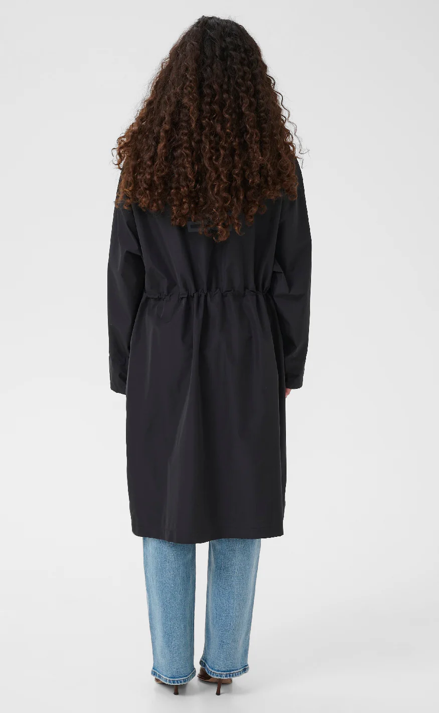 Gestuz Regnjakke - Sade - Black - Image 4