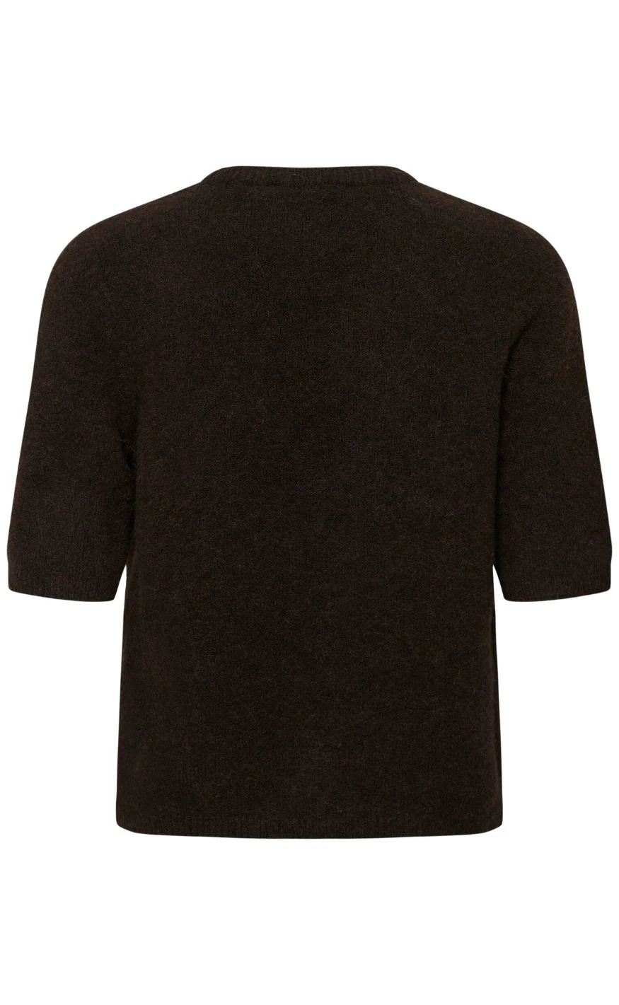 Gestuz T-shirt - Alpha - Ganache Melange - Image 2