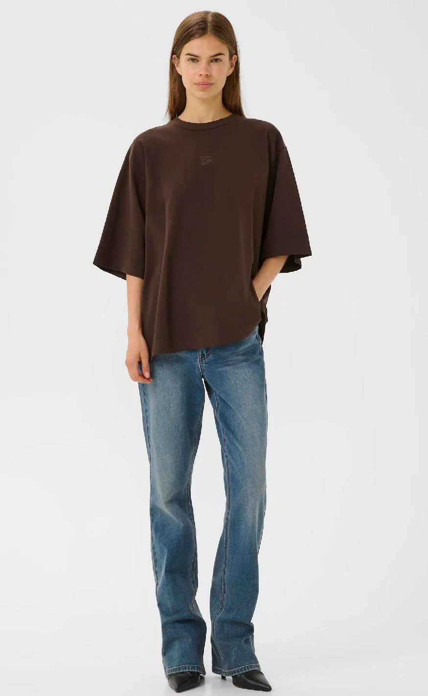 Gestuz T-shirt - Dami - Mole - Image 6