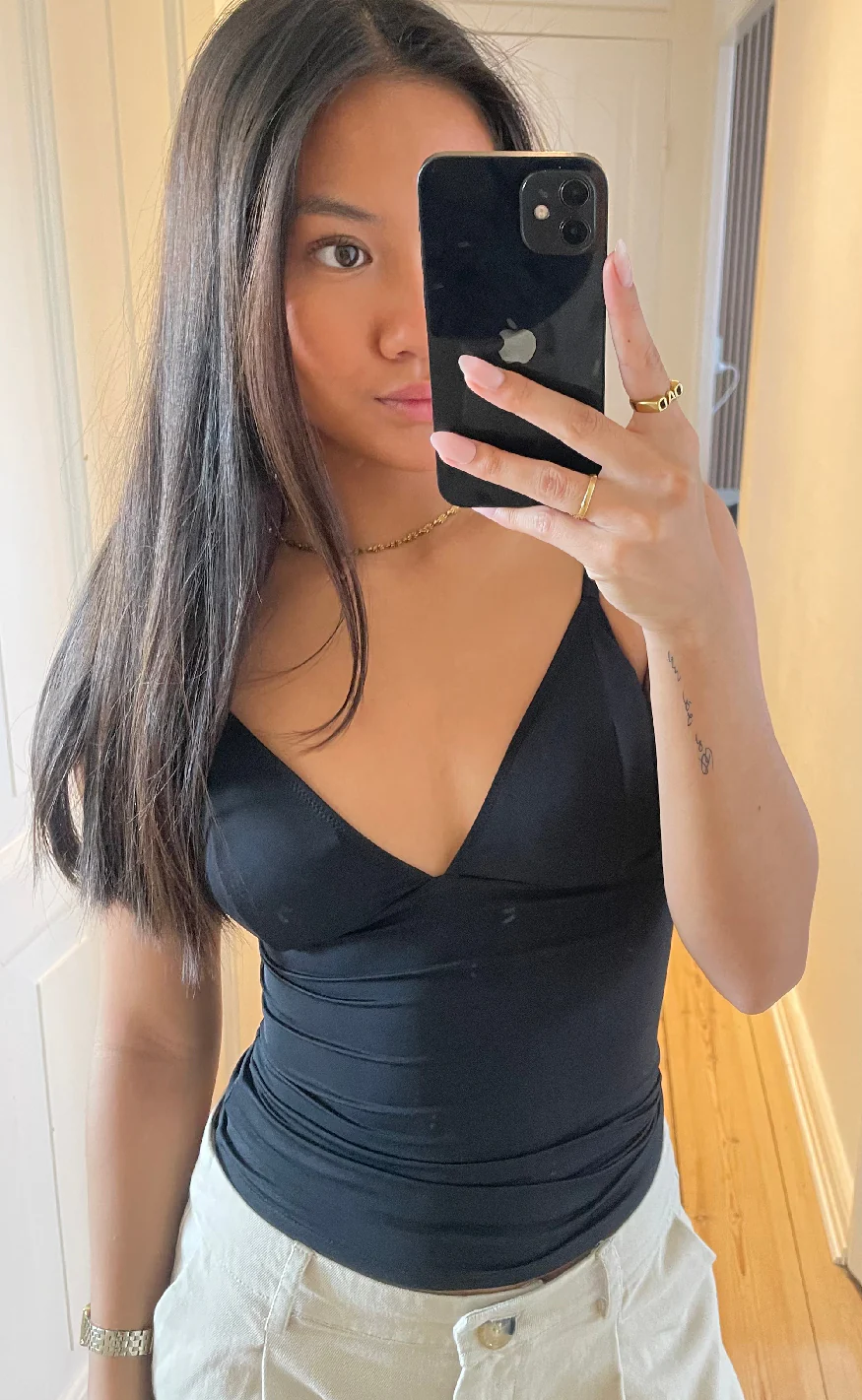 Gestuz Top - Cami - Black - Image 6