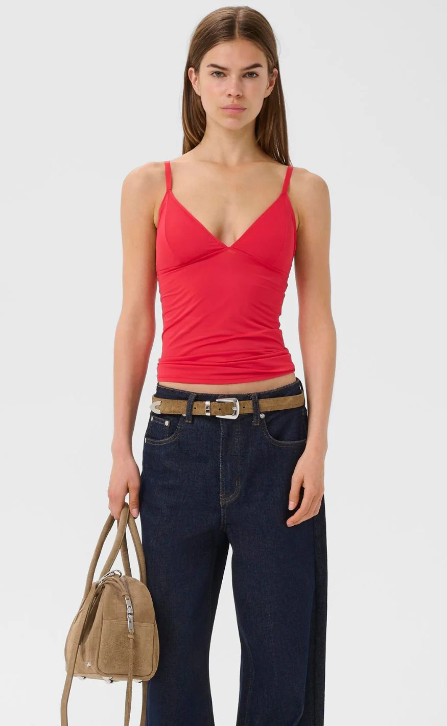 Gestuz Top - Cami - Tomato - Image 2