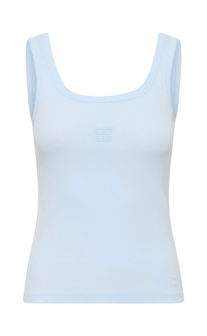 Gestuz Top - Drew Logo 2.0 - Blue Finch