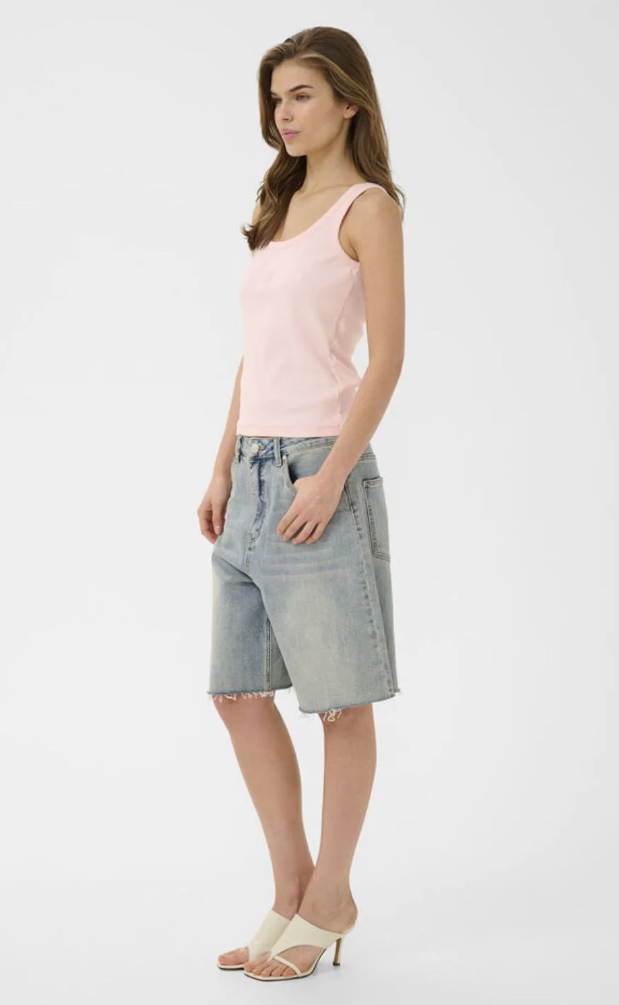 Gestuz Top - Drew Logo Top 2.0 - Ballet Slipper - Image 5