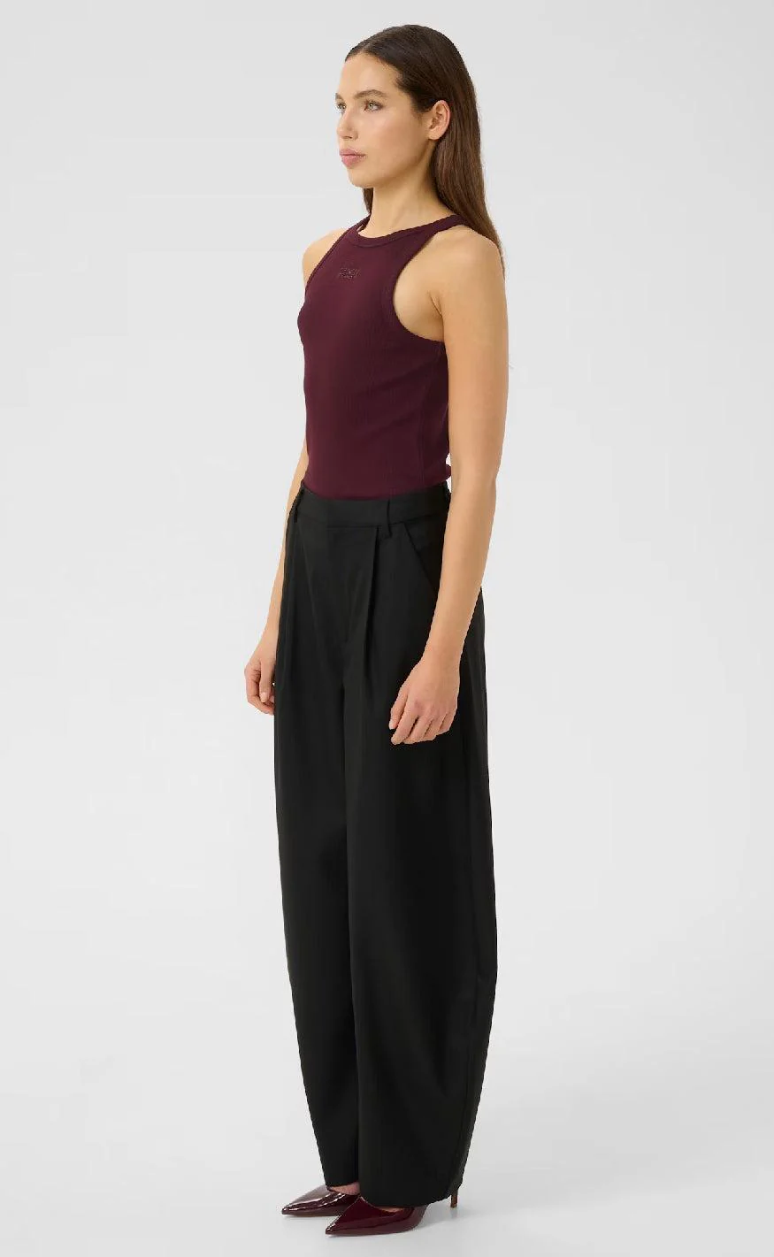 Gestuz Top - Drew Rhinestone - Aronia - Image 5