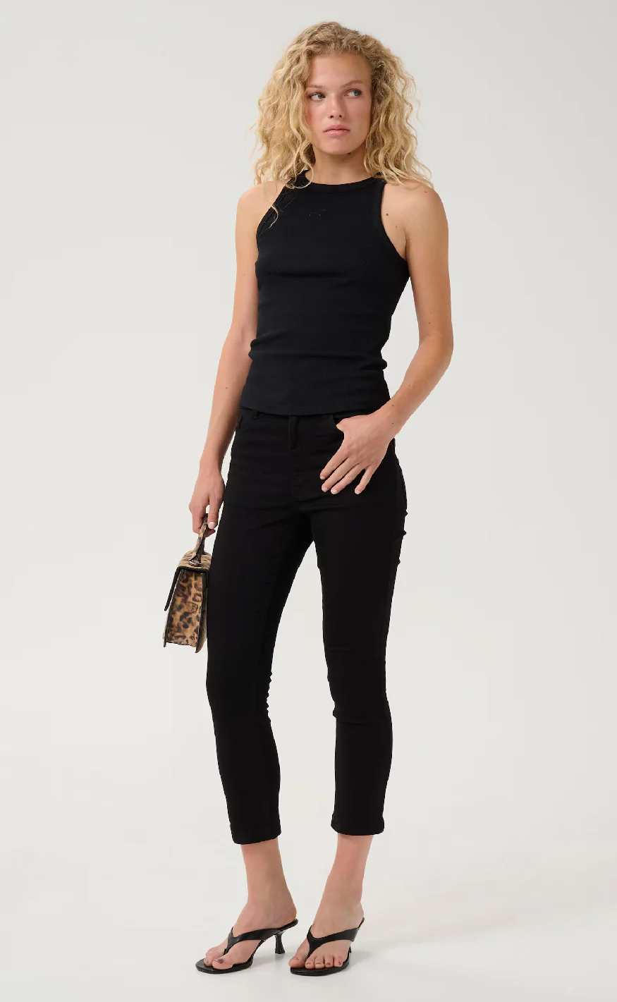 Gestuz Top - Drew Rhinestone - Black - Image 4