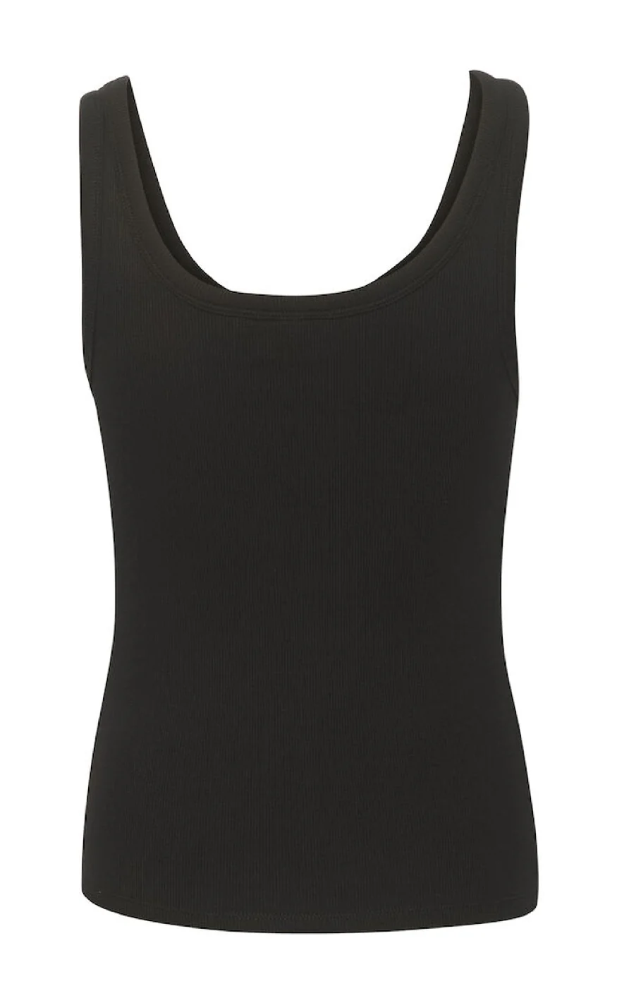 Gestuz Top - Drew SL Logo - Black - Image 3