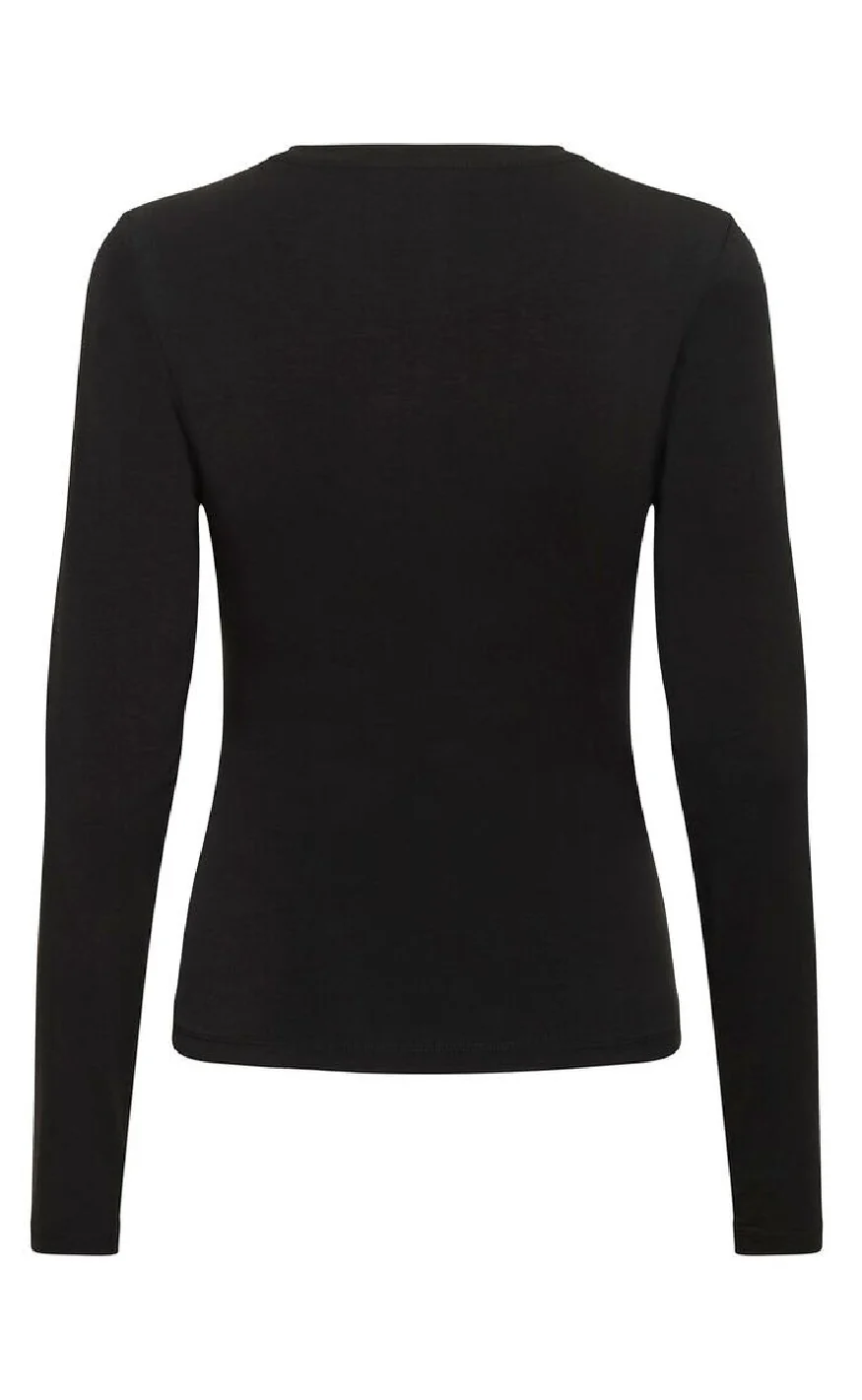 Gestuz T-Shirt - Mida LS - Black - Image 3