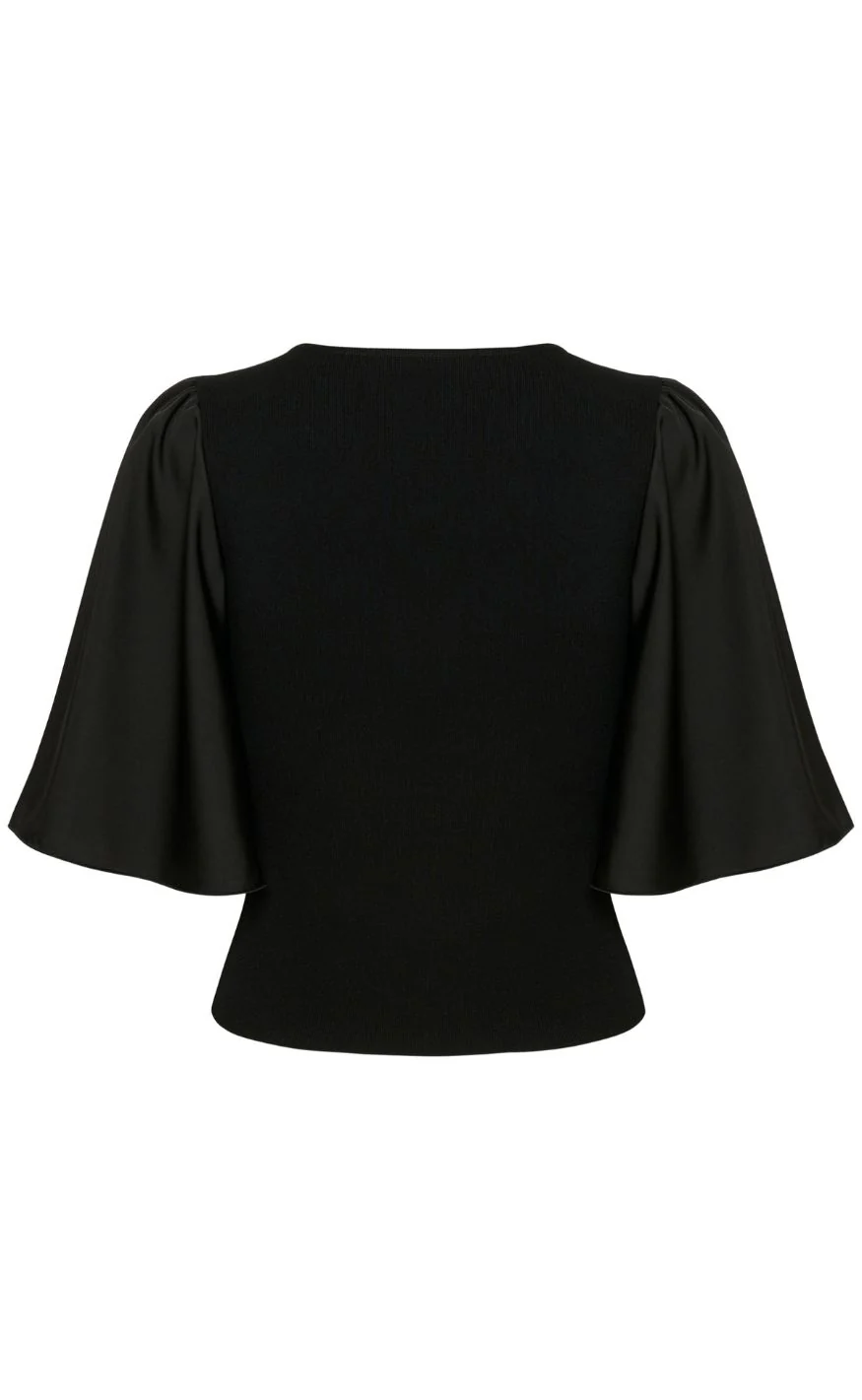 Gestuz Top - Sama - Black - Image 2