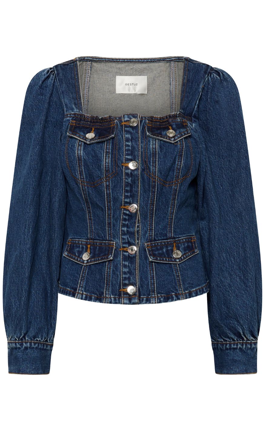 Gestuz Bluse - Samia - Indigo Blue - Image 2