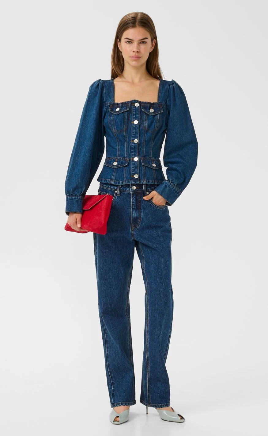 Gestuz Bluse - Samia - Indigo Blue - Image 5