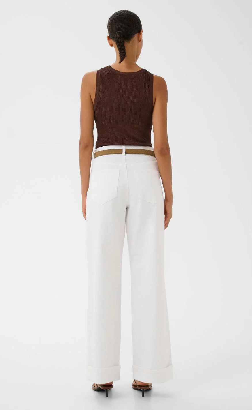 Gestuz Top - Silvi - Deep Brown Metallic - Image 5