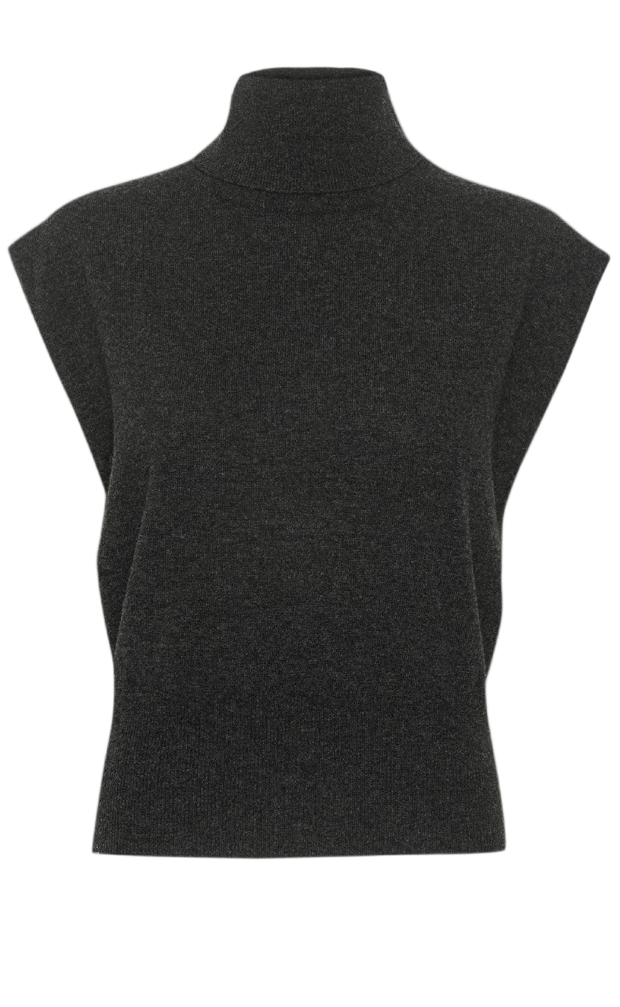 Gestuz Vest - Manzi - Deep Graphite Melange