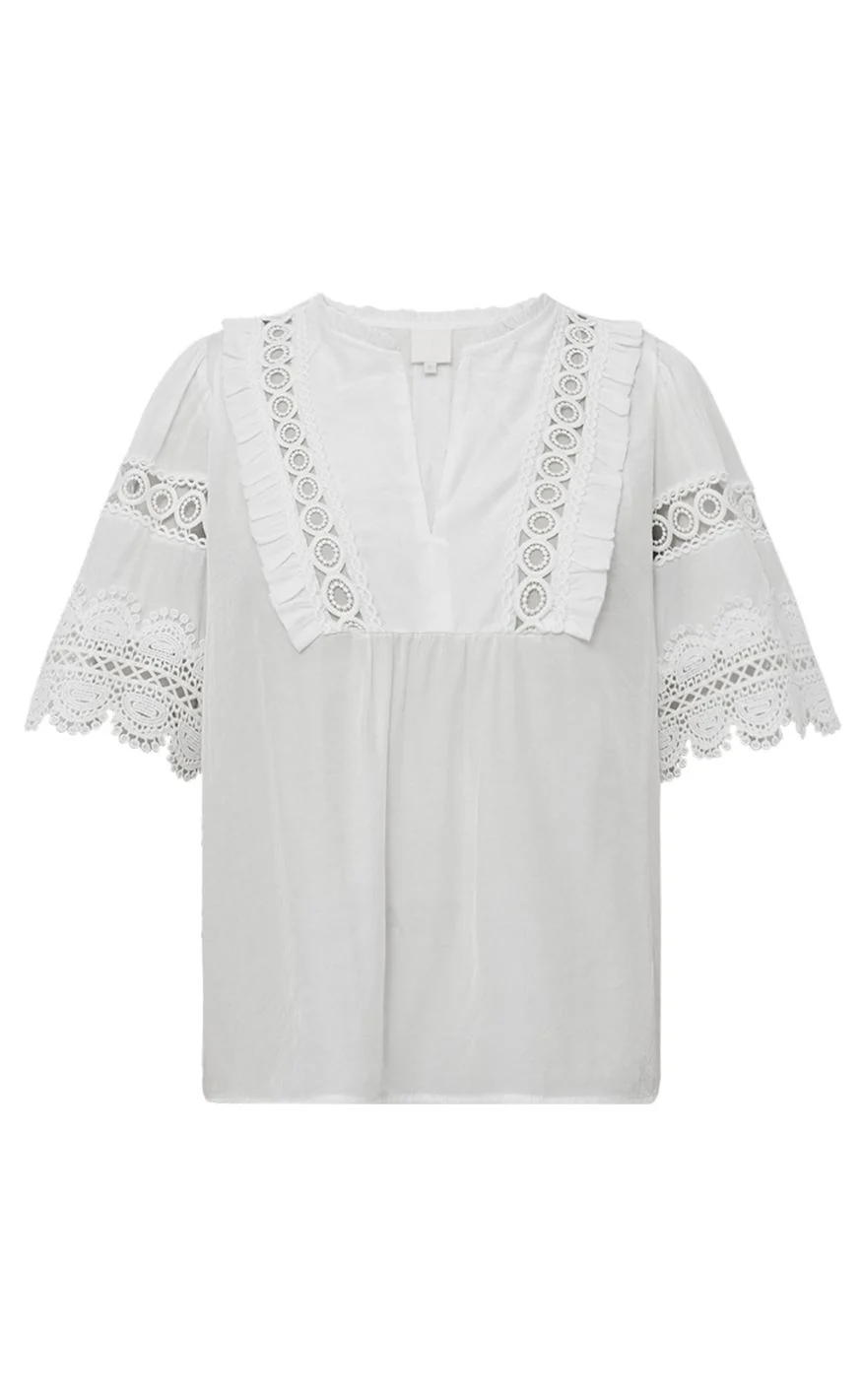 Gossia Bluse - Zeline - Off-white