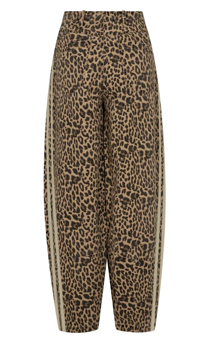Gossia Bukser - Juliette - Leopard Print/Cream Stripe - Image 3
