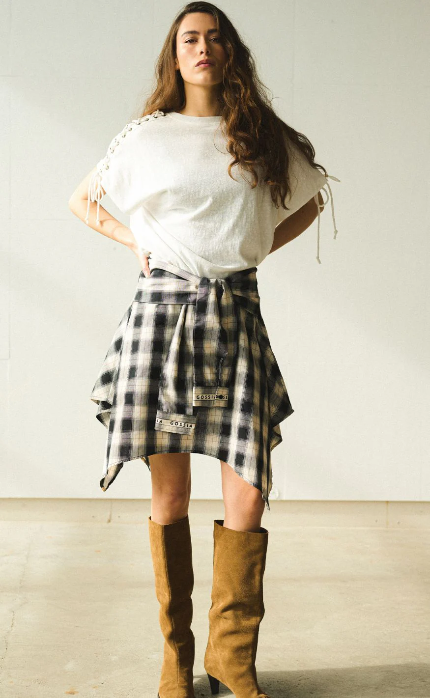 Gossia Nederdel - Julla - Black Checks - Image 2