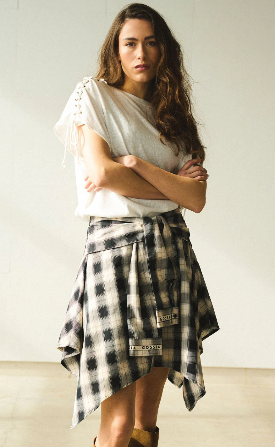 Gossia Nederdel - Julla - Black Checks - Image 4