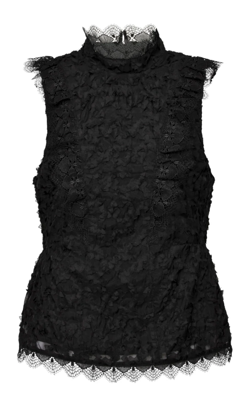 Gossia Top - Atlanta - Black