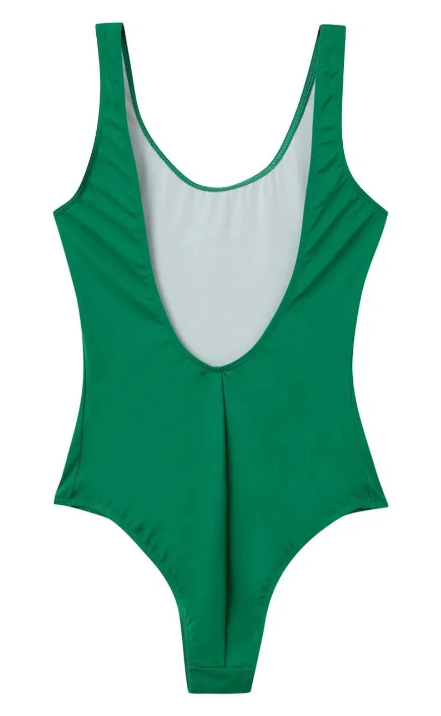 H2O Badedragt - Tornø Swim - Posy Green - Image 3